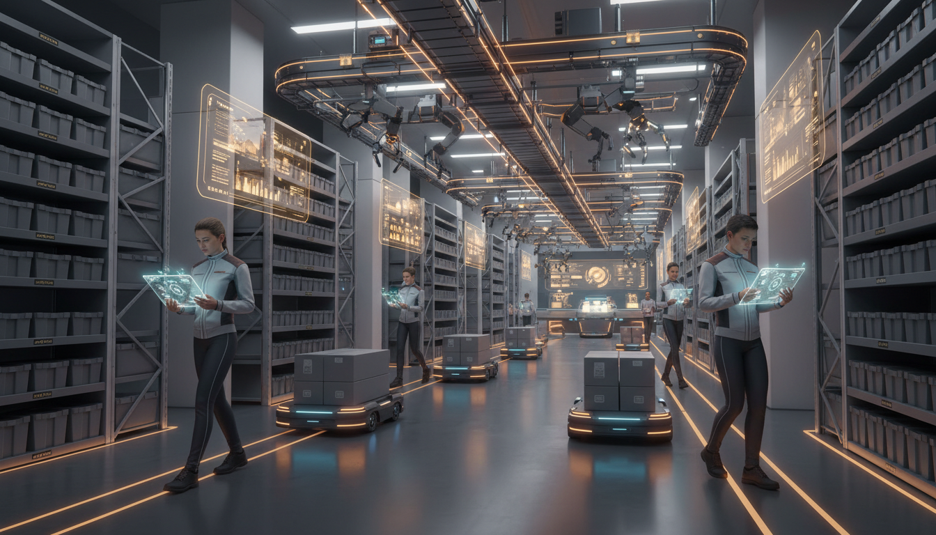 Warehouse Management Concept